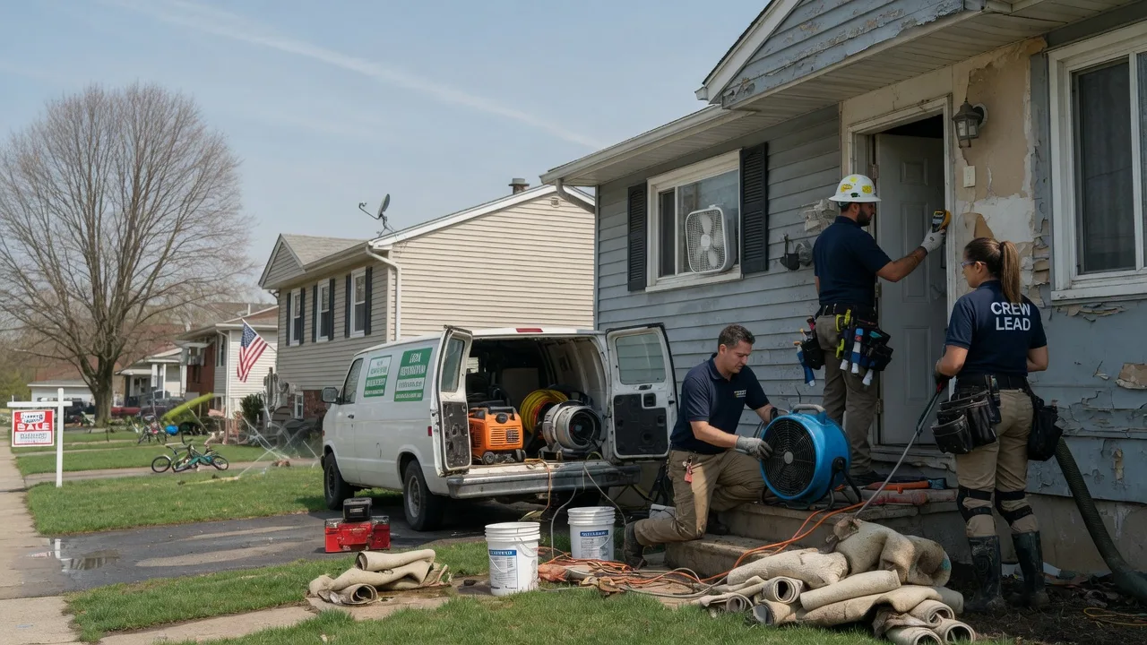 Flood Cleanup in Irvona, PA near me