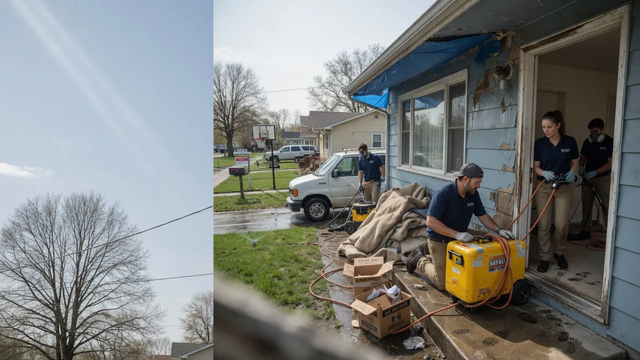Basement Flood Cleanup in Irvona, PA near me